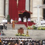 celebrazione di papa francesco domenica