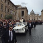 il papa fuori del vaticano