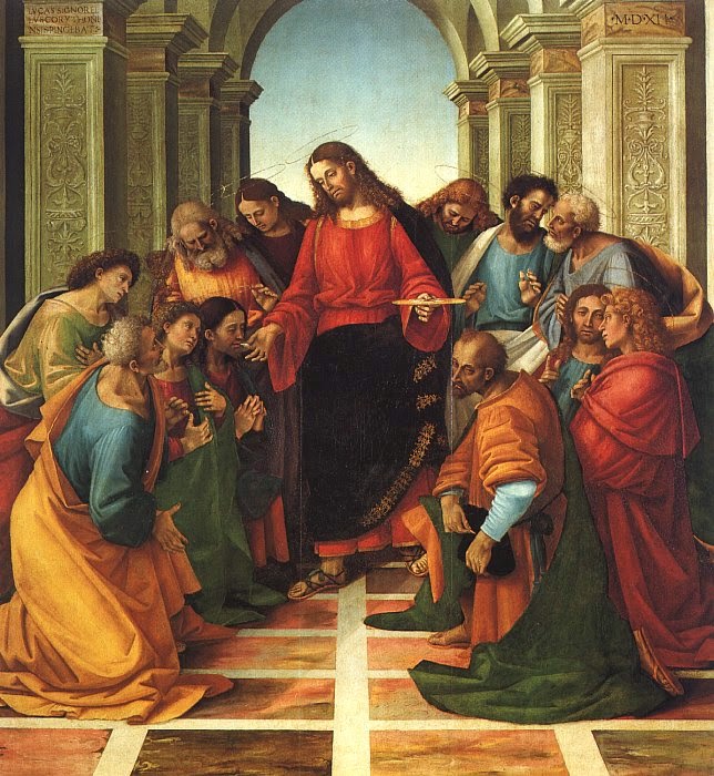 Luca Signorelli, Comunione degli Apostoli,1512, Museo Diocesano, Cortona