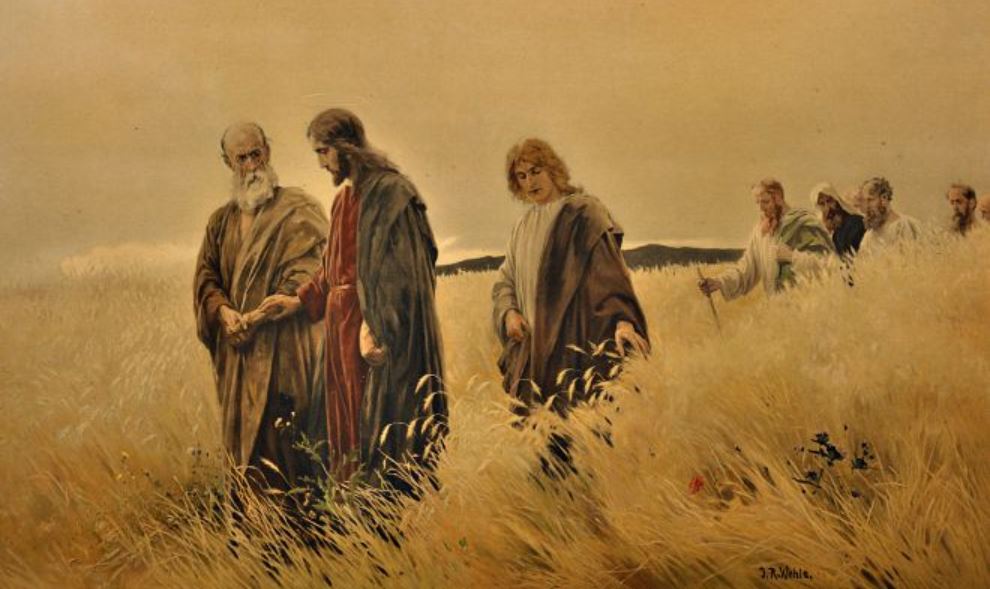 Johannes Raphael Wehle, Gesù con i discepoli. 