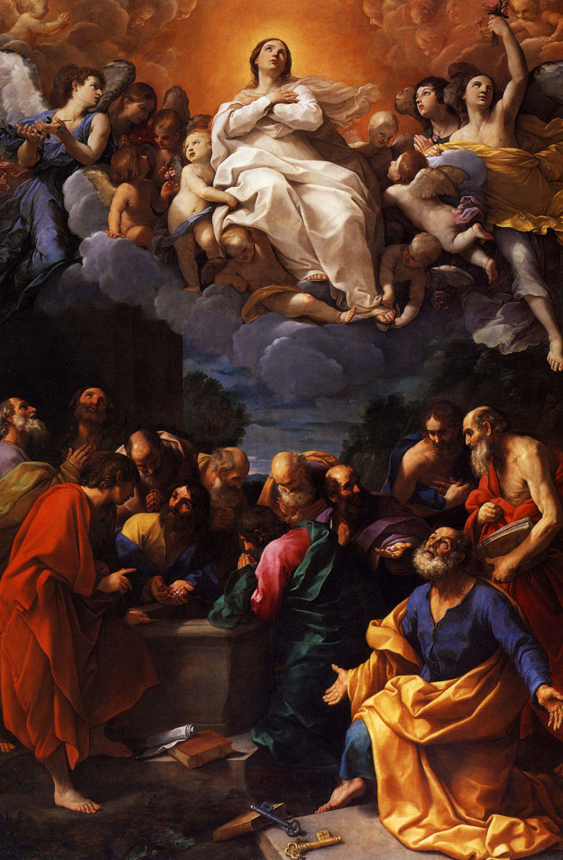 Guido Reni, Assunzione di Maria Vergine, 1615-1620, Chiesa di S.Ambrogio, Genova