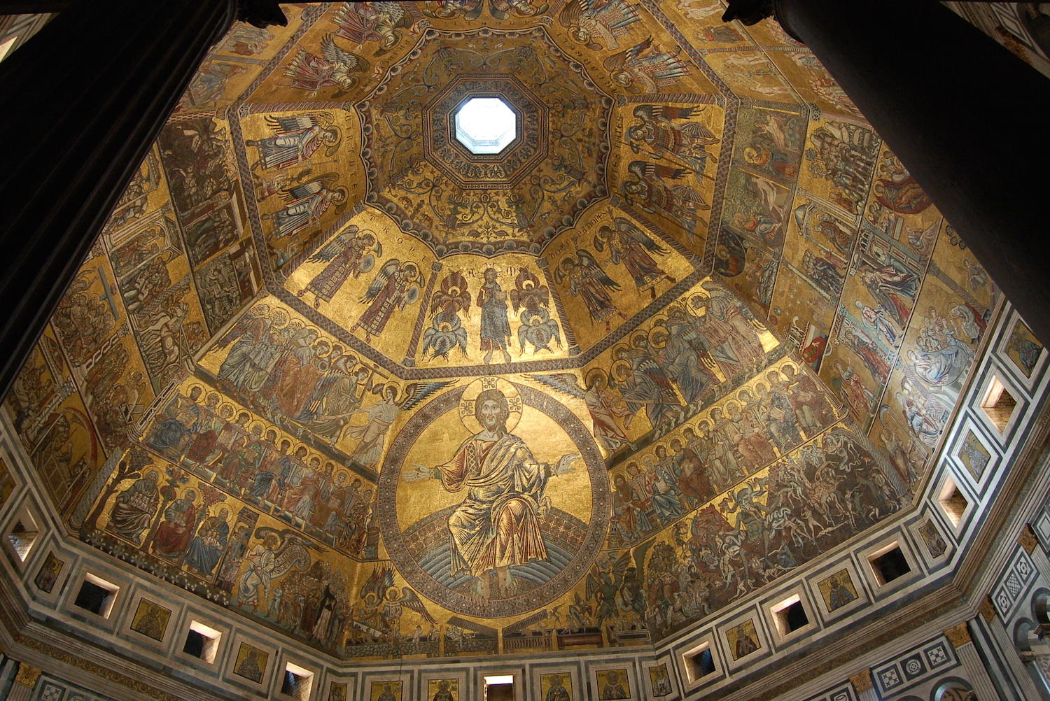 Ciclo musivo della cupola del Battistero di San Giovanni (Firenze) XIII-XIV° secolo d.C.
