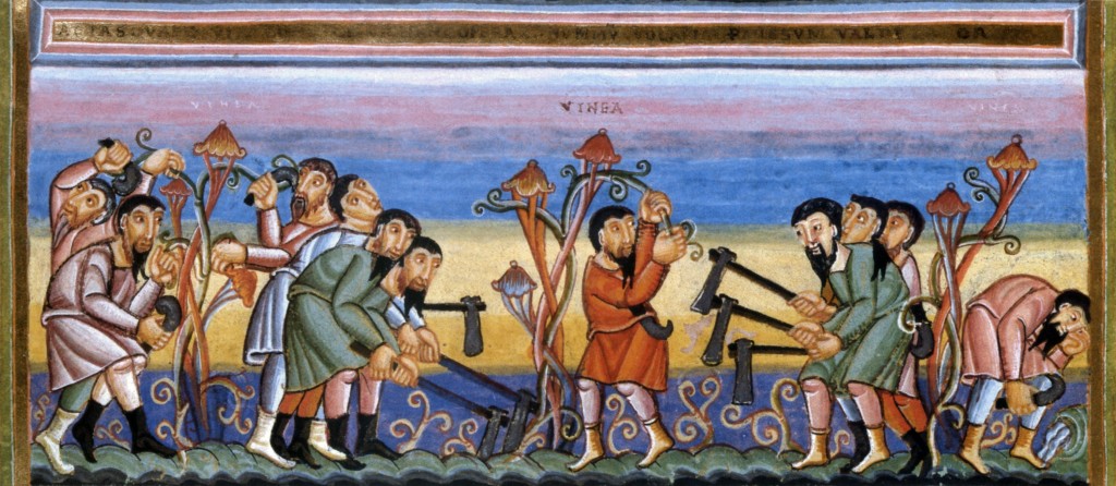 La parabola dei lavoratori nella vigna, Codex Aureus Eprernacensis