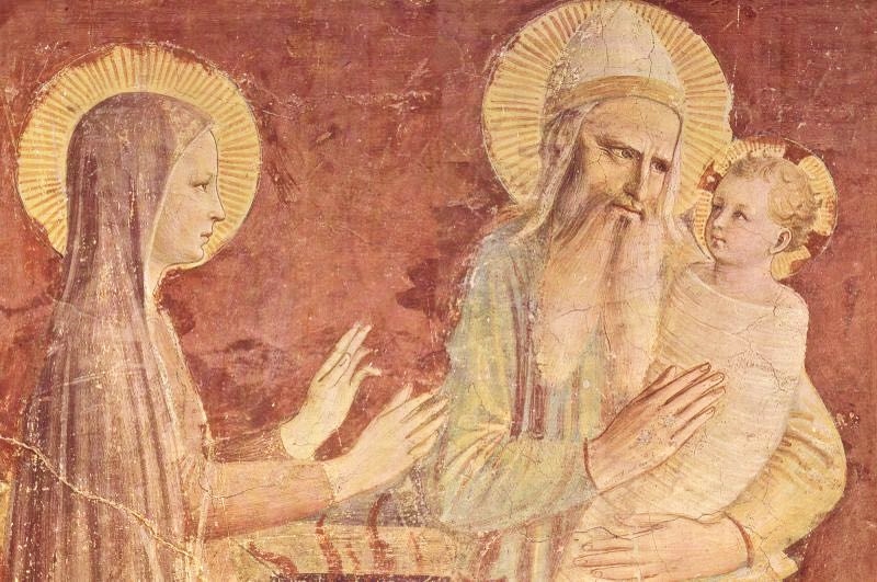 Beato Angelico, Presentazione di Gesù al Tempio, 1438-1440, convento di San Marco a Firenze