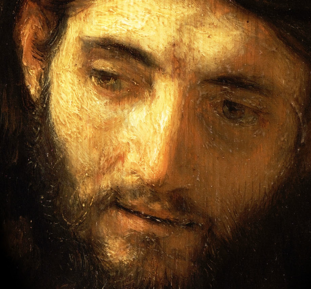 Rembrant, Volto di Cristo