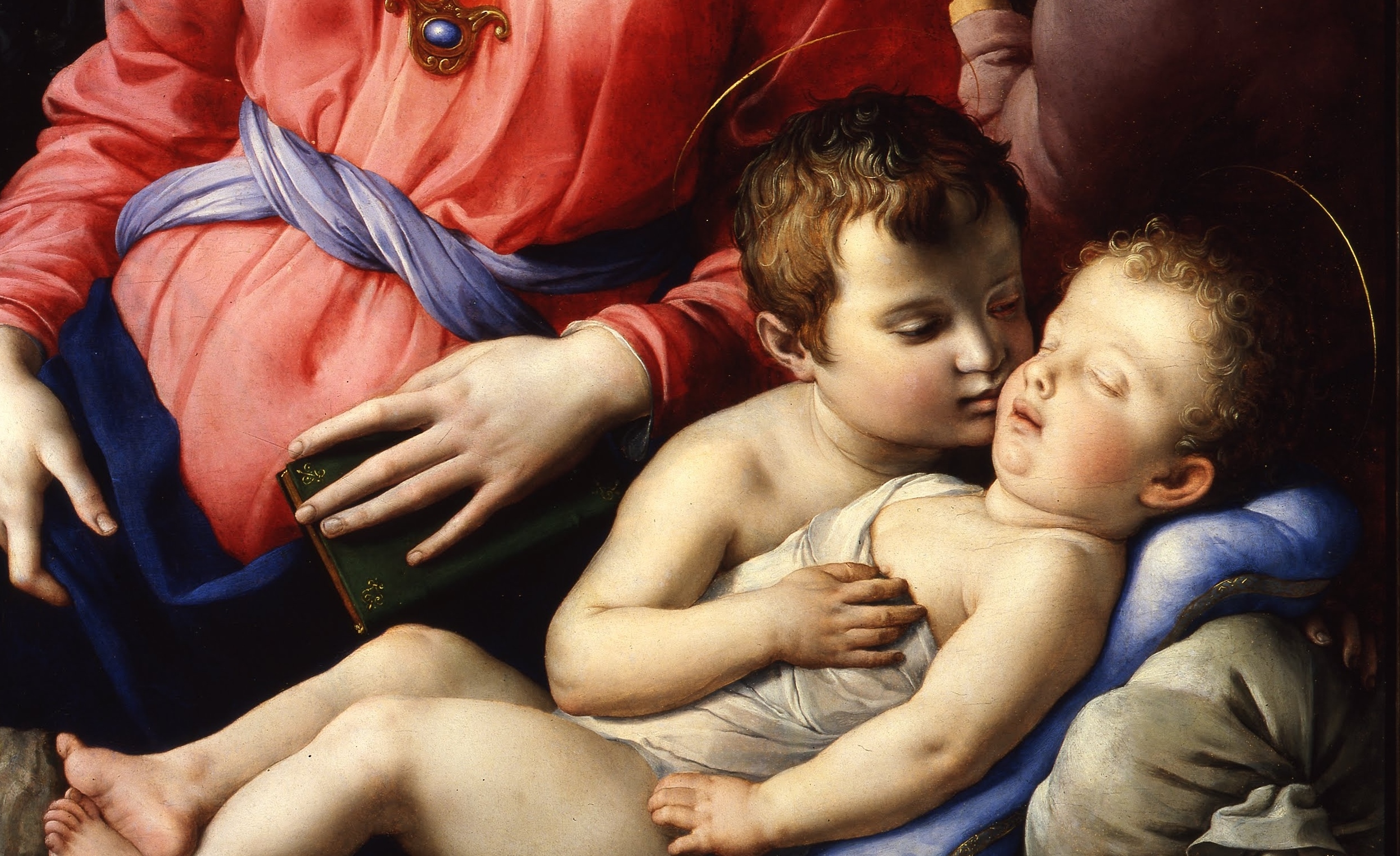 Bronzino, Sacra Famiglia (particolare)