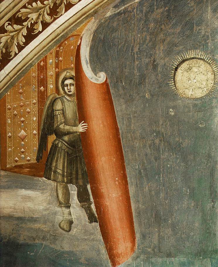 Giotto, (particolare) Giudizio Finale, Cappella degli Scrovegni, Padova