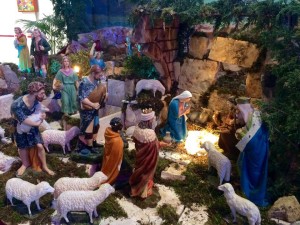 presepe in chiesa