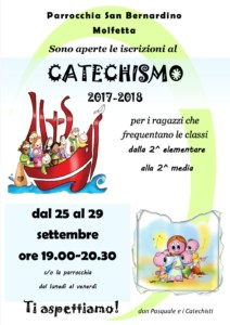 Iscrizione catechismo 2017-2018