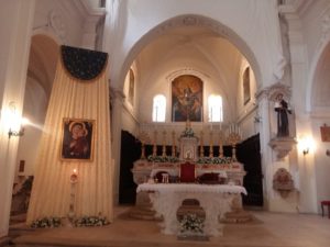 parrocchia san bernardino - altare madonna dei martiri settembre 2019