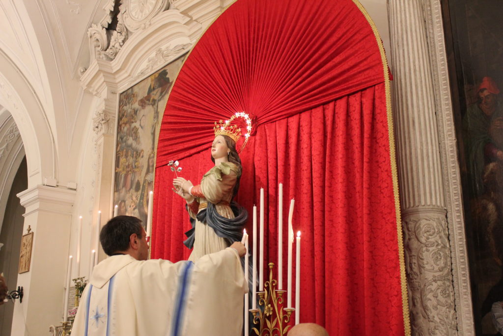 parrocchia san bernardino molfetta - santa messa pia pratica dodici stelle immacolata concezione