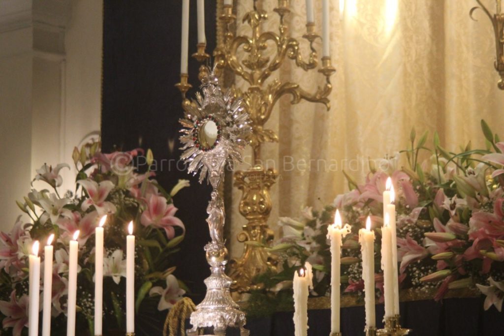 parrocchia san bernardino molfetta adorazione perpetua santissimo sacramento