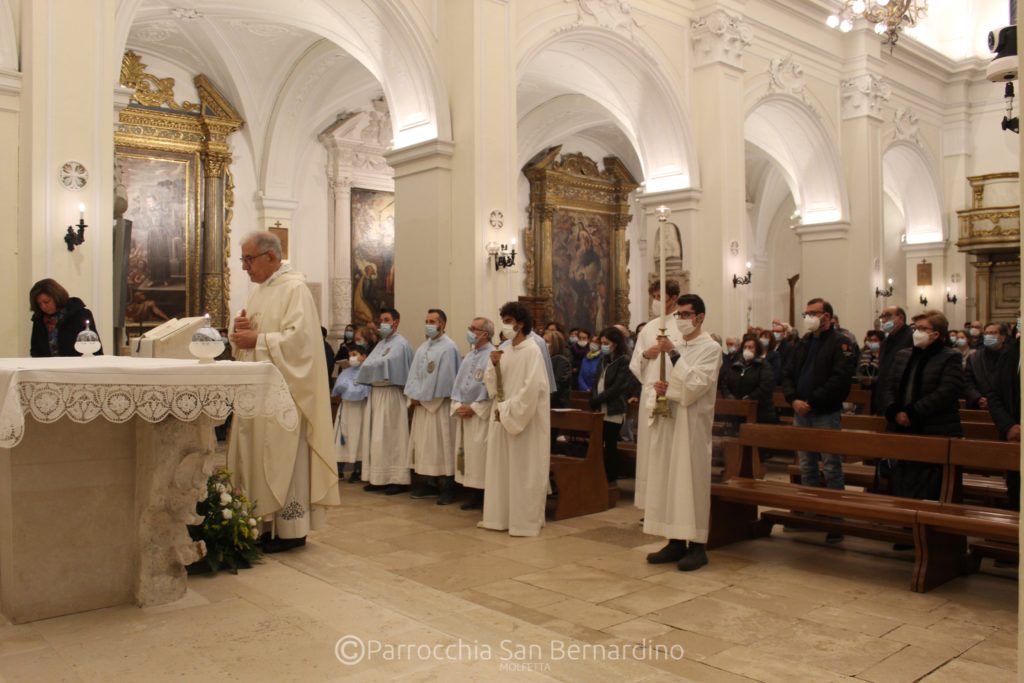 Parrocchia San Bernardino - Diocesi Molfetta - Ingresso canonico don Raffaele Tatulli