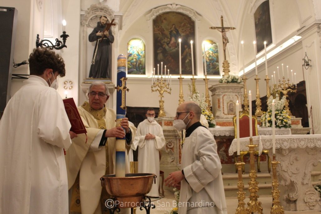 parrocchia san bernardino molfetta - sabato santo veglia di resurrezione pasqua 2022
