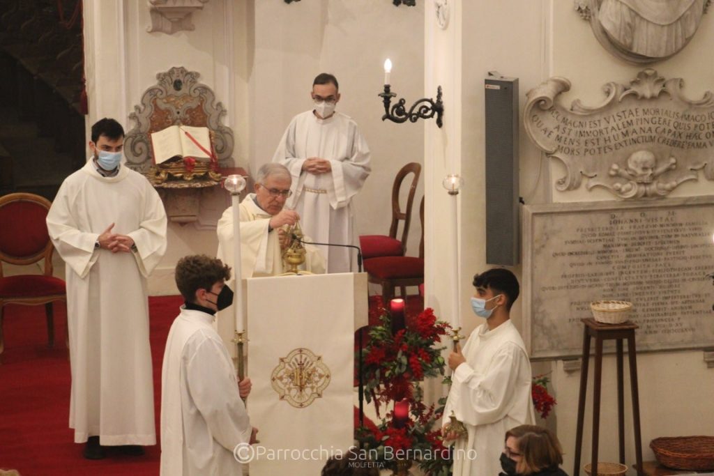 parrocchia san bernardino molfetta - santa messa nativitate domini natale del signore 2021