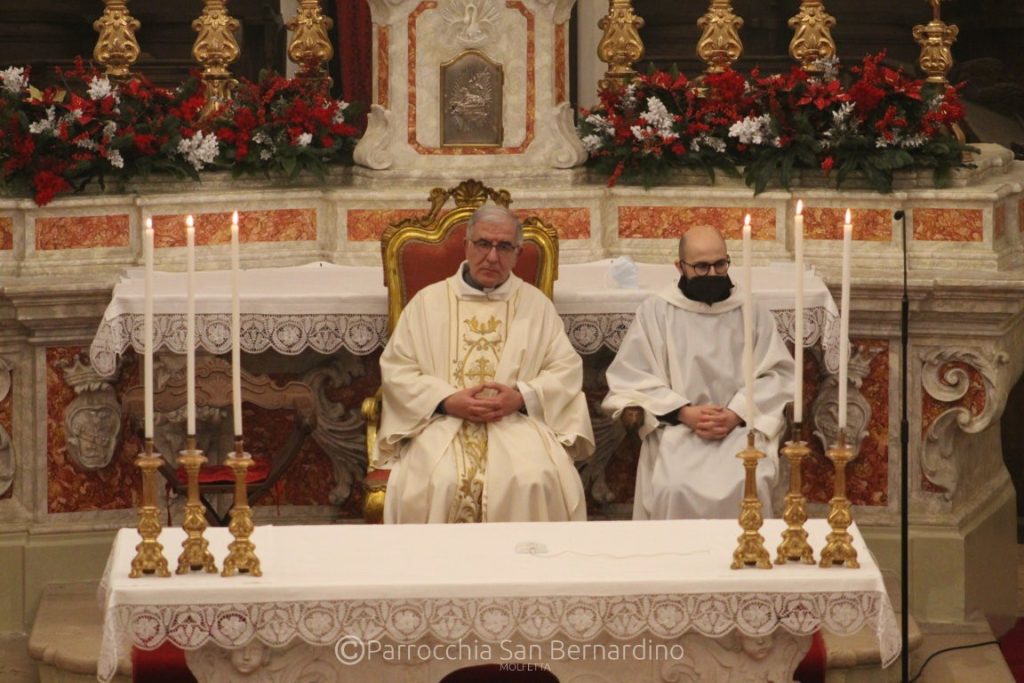 parrocchia san bernardino molfetta - santa messa nativitate domini natale del signore 2021