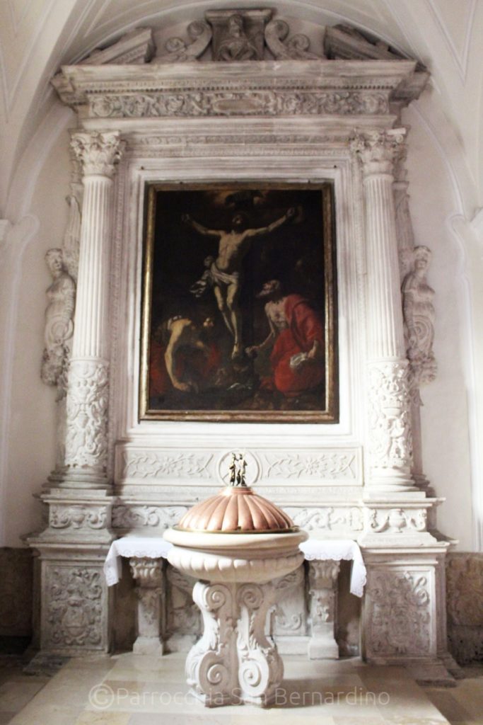 parrocchia san bernardino molfetta - altare della crocifissione (8)