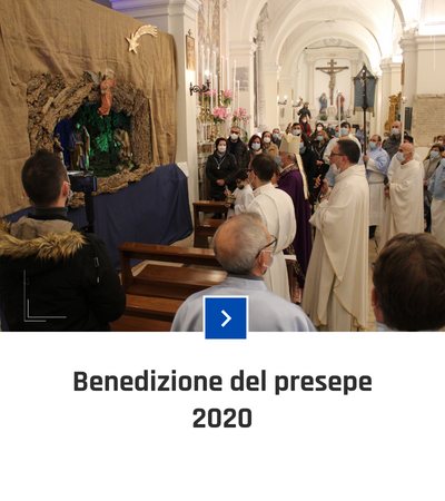 parrocchia san bernardino molfetta - fotogallery - benedizione presepe 2020