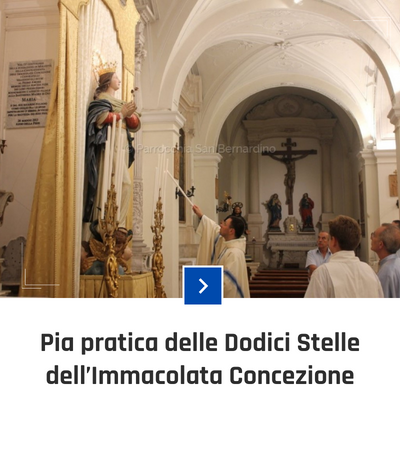 parrocchia san bernardino molfetta - fotogallery - dodici stelle immacolata concezione 2017