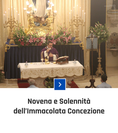 parrocchia san bernardino molfetta - fotogallery - novena solennità immacolata concezione 2020