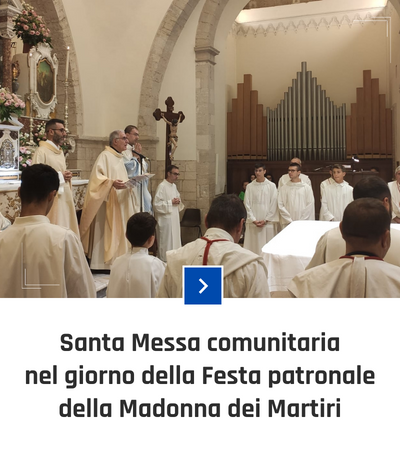 parrocchia san bernardino molfetta - fotogallery - santa messa comunitaria festa patronale madonna dei martiri 8 settembre 2022
