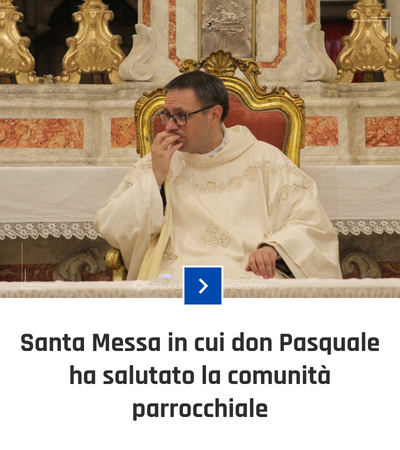 parrocchia san bernardino molfetta - fotogallery - santa messa saluto don pasquale 2021