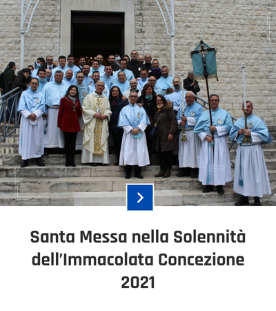 parrocchia san bernardino molfetta - fotogallery - santa messa solennità immacolata concezione 8 dicembre 2021