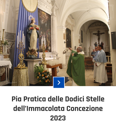 parrocchia san bernardino molfetta - pia pratica dodici stelle immacolata concezione 2023