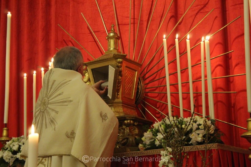 parrocchia san bernardino molfetta - settimana santa - triduo pasquale - giovedì santo 2022