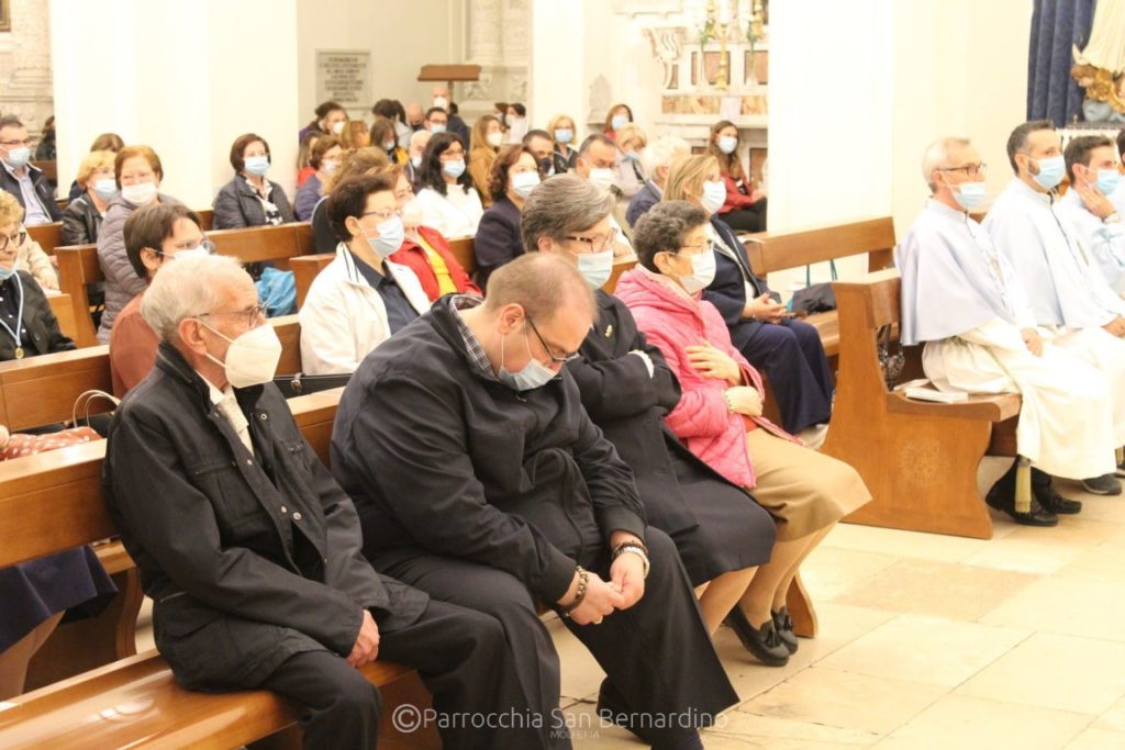 parrocchia san bernardino molfetta messa saluto don pasquale cambio parroco