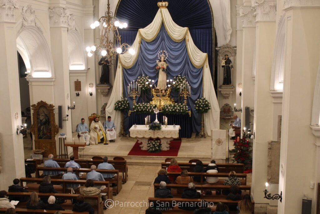 parrocchia san bernardino molfetta - novena immacolata concezione giornata eucaristica 2022