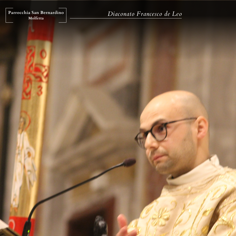 parrocchia san bernadino molfetta - diaconato don Francesco de Leo