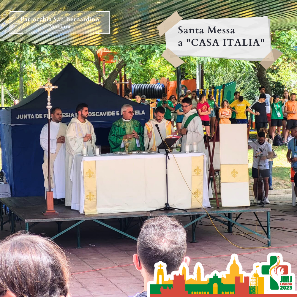 parrocchia san bernardino - diocesi molfetta - foto giornata mondiale della gioventù GMG 2023