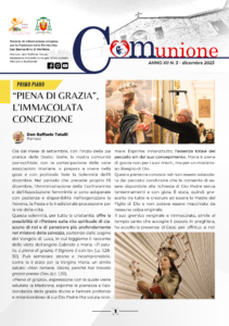 parrocchia san bernardino molfetta - giornale parrocchiale comunione dicembre 2023