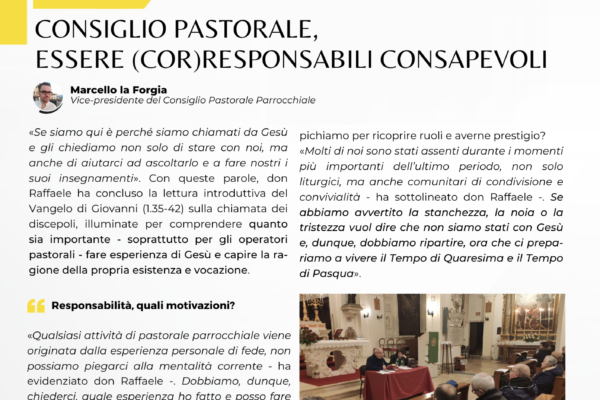 parrocchia san bernardino molfetta - giornale parrocchiale comunione febbraio marzo 2024