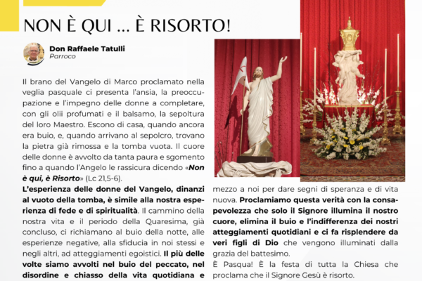 parrocchia san bernardino molfetta - giornale parrocchiale comunione 2024