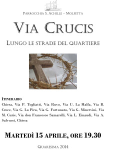 manifestino via crucis - quartiere 14