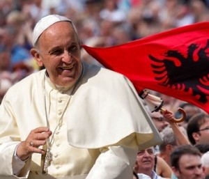 papa in albania
